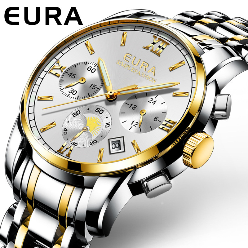 EURA石英手表防水正品（特价，需自己更换电池）
