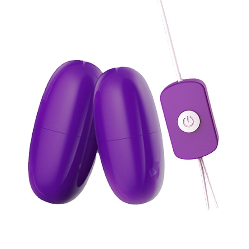 来乐USB直插双跳蛋（紫色）袋装