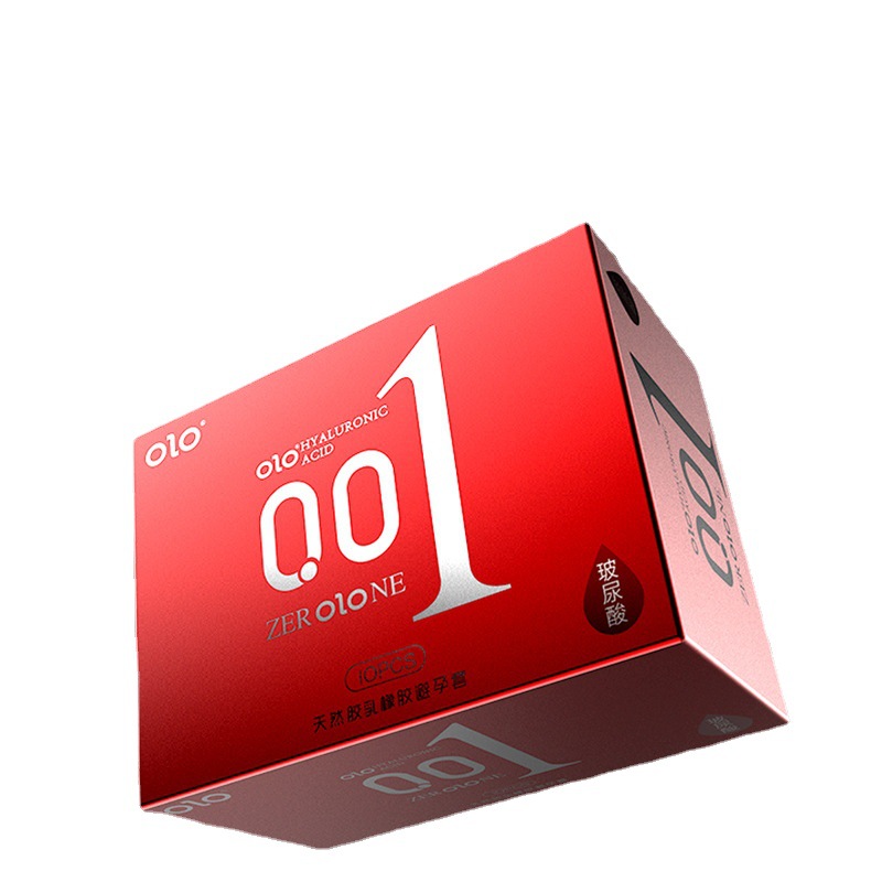 OLO新三款001果冻盒10装（红色）