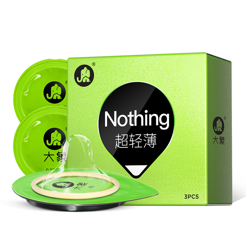 大象Nothing 003超轻薄3只装（绿盒）