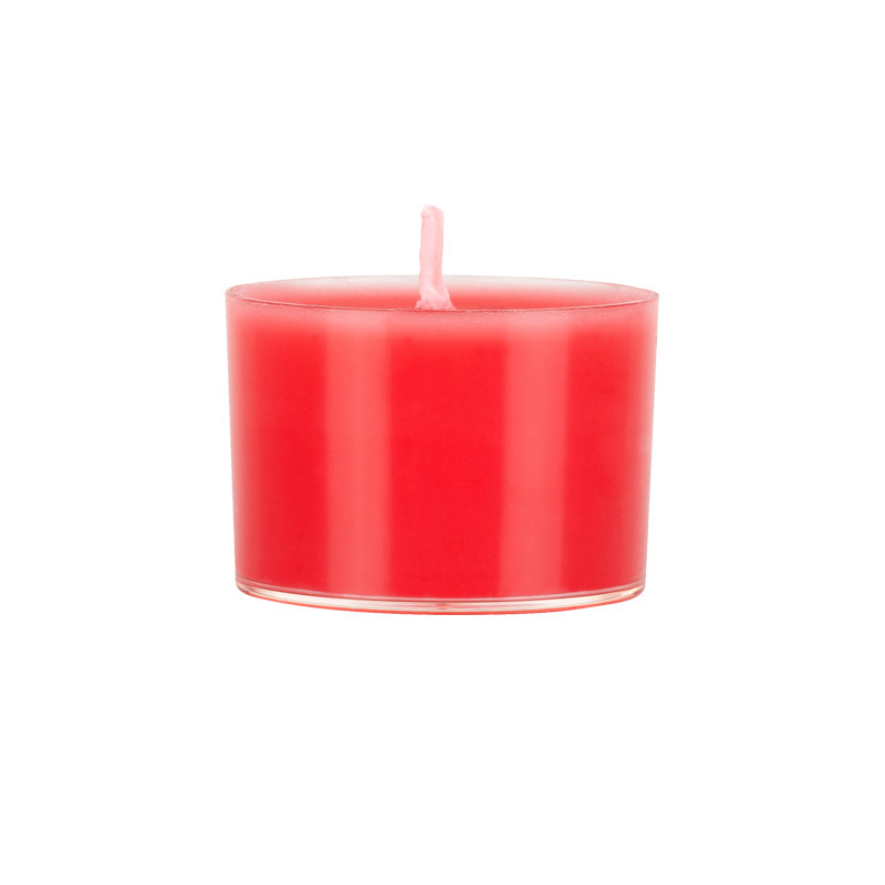 羽曼短杯情趣蜡烛35g透明袋装（1支装）红色款