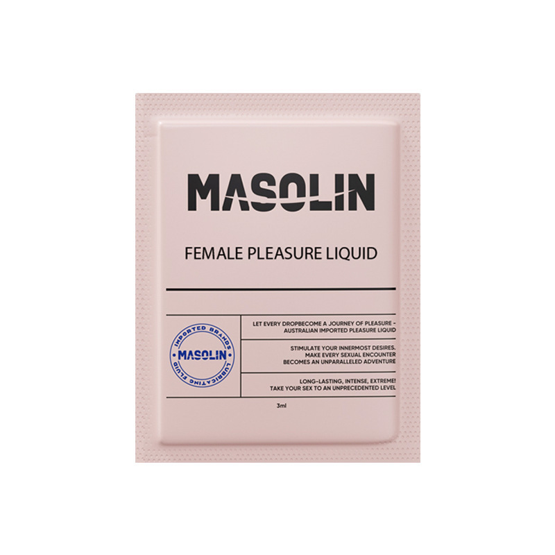 MASOLIN女性快感液3ml小包粉色