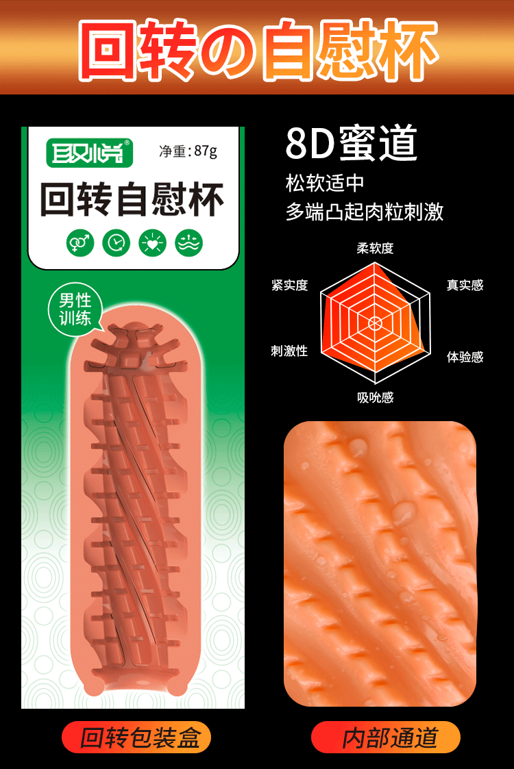取悦回转自慰杯